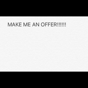 Make me an offer, i will accept or counter!
